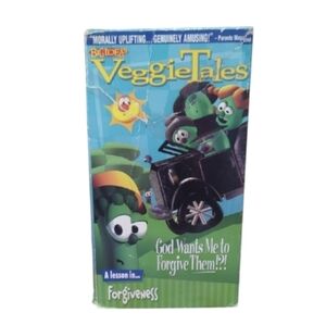 6/$15 "God Wants Me to Forgive Them!?" Kids VHS Video Tape